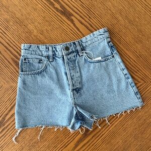 SEZANE Le Summer Shorts - Light Blue Denim